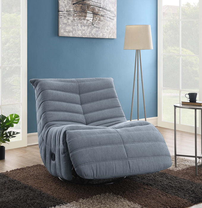 Silla Reclinable Jim Microfibra Gris