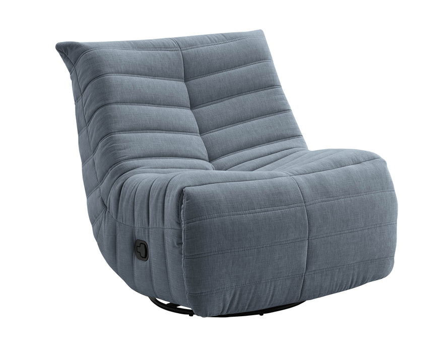 Silla Reclinable Jim Microfibra Gris