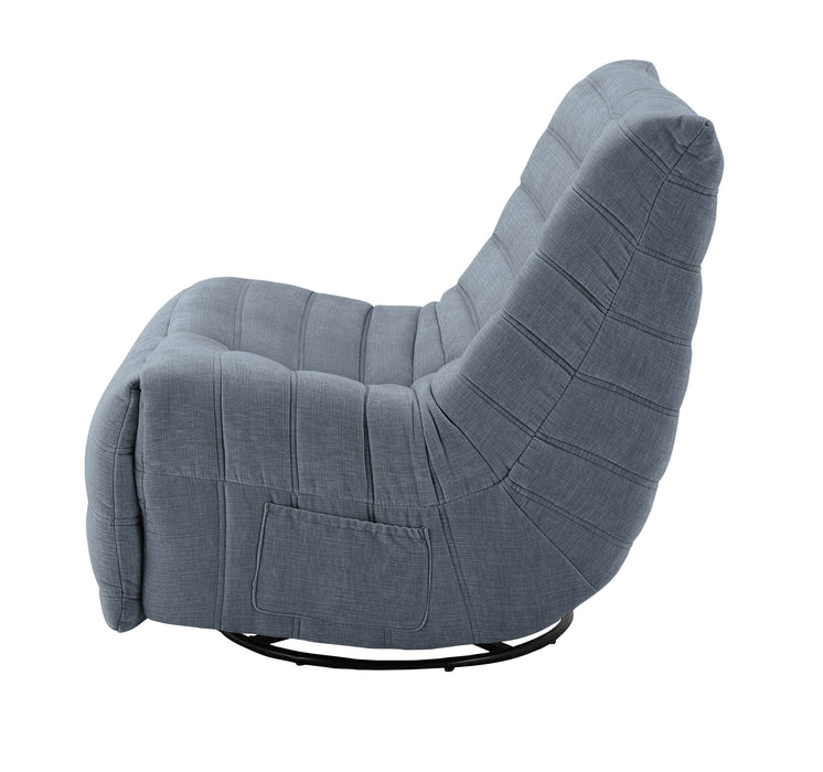 Silla Reclinable Jim Microfibra Gris