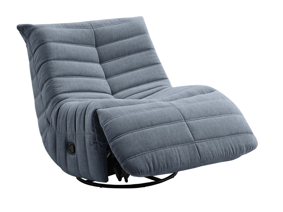 Silla Reclinable Jim Microfibra Gris