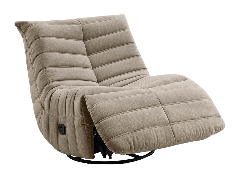 Silla Reclinable Jim Microfibra Taupe