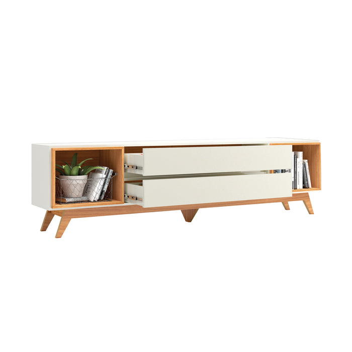 Mesa de Tv Litio Natural, Off White