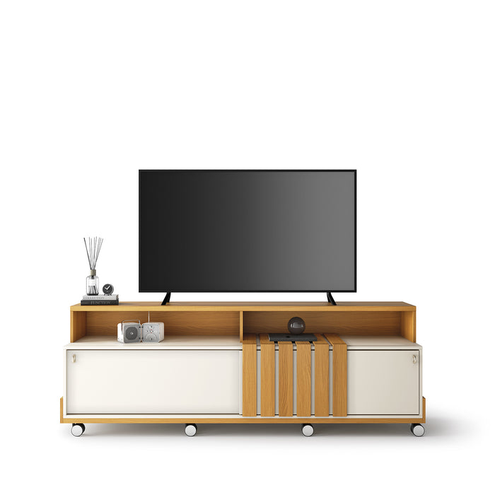 Mesa de Tv Gael Natural, Off White